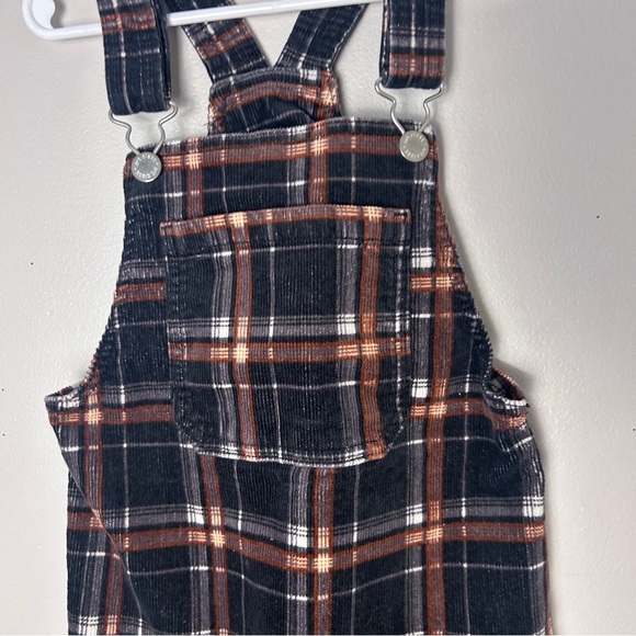 Brown and Black Classic Overalls with Straps - Picture 2 of 3